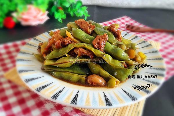 猪肉炖豆角