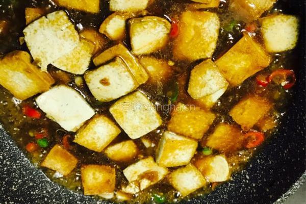酱烧香豆腐的做法图解10
