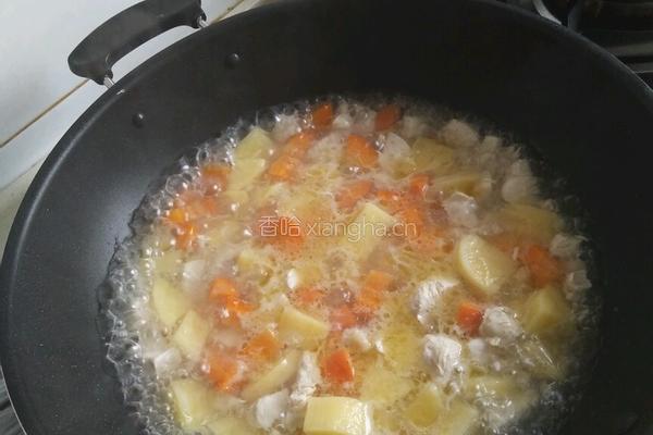咖喱鸡饭的做法图解3