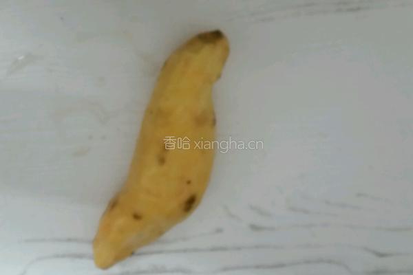 油炸红薯片的做法图解2