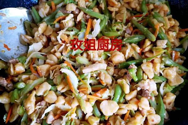 炒疙瘩的做法图解20