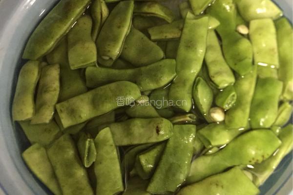 炖豆角的做法图解1