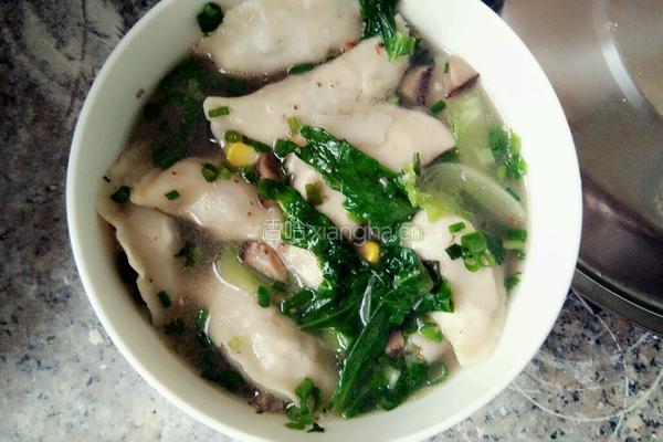 蔬菜香菇肉沫水饺的做法图解8
