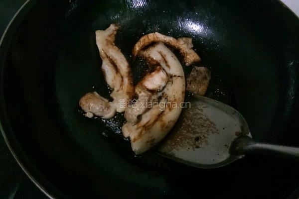 红烧五花辣拌饭的做法图解2