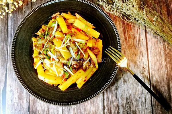 肉末炒土豆条的做法图解8