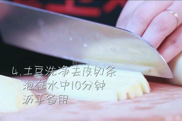 肉末炒土豆条的做法图解4