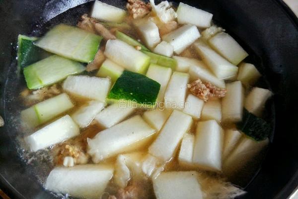 鸡汁冬瓜的做法图解9