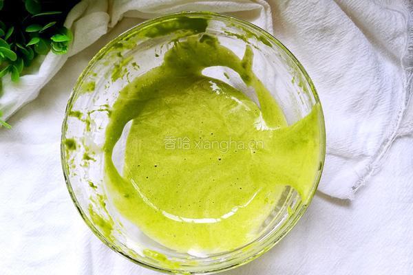 菠菜蒸糕的做法图解7