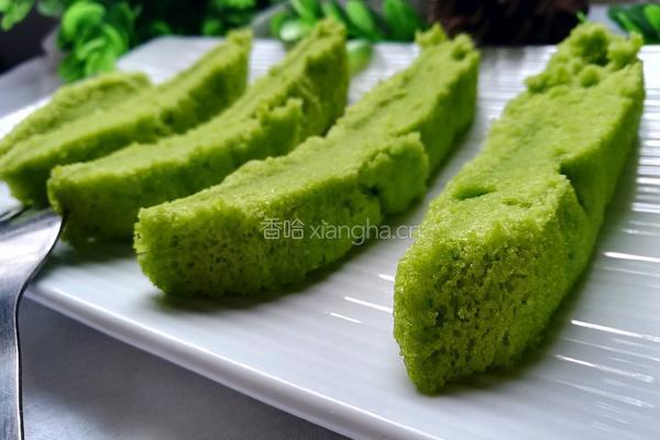 菠菜蒸糕的做法图解15