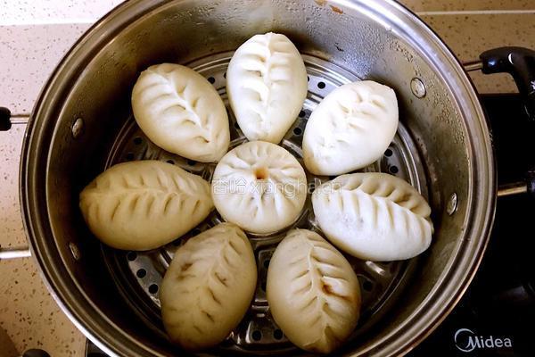 梅豆角肉包的做法图解16