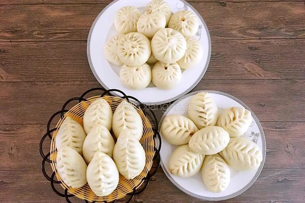 梅豆角肉包的做法图解18