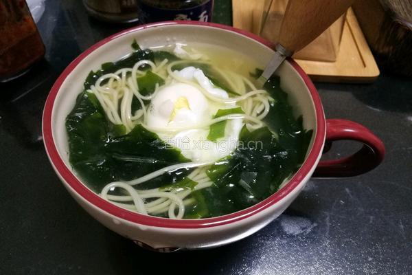 味增汤面条