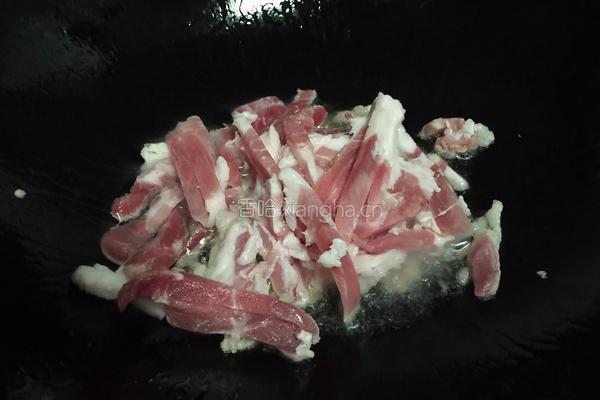辣炒豆角丝的做法图解2