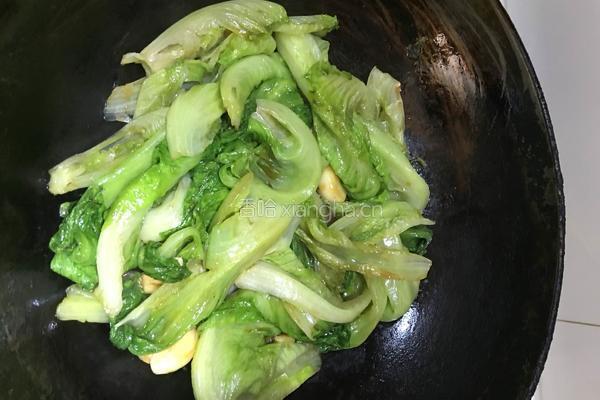 健康减肥谱二--生抽生菜的做法图解5