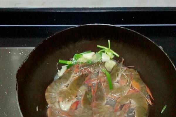 香鲜大虾的做法图解3