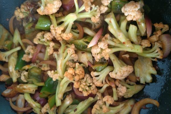 素干锅花菜的做法图解13