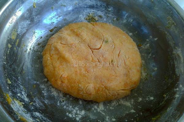 蜜红豆南瓜饼的做法图解12