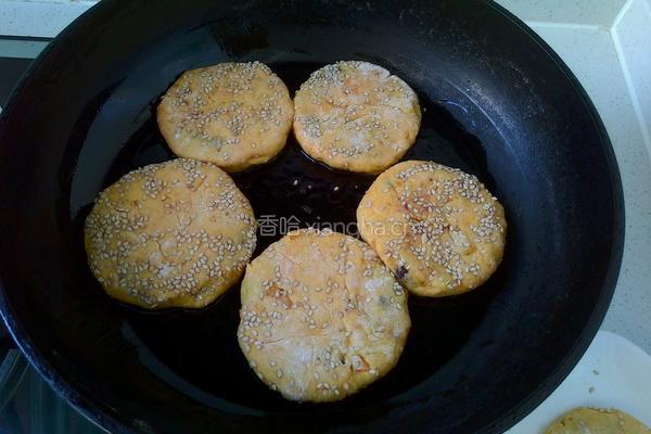 蜜红豆南瓜饼的做法图解22