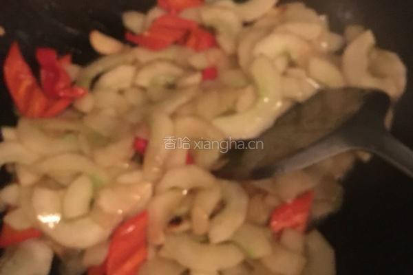 小炒黄瓜的做法图解9