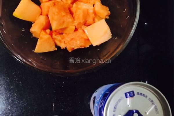 木瓜西米杏仁露的做法图解5