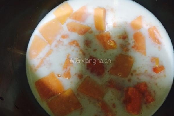 木瓜西米杏仁露的做法图解6