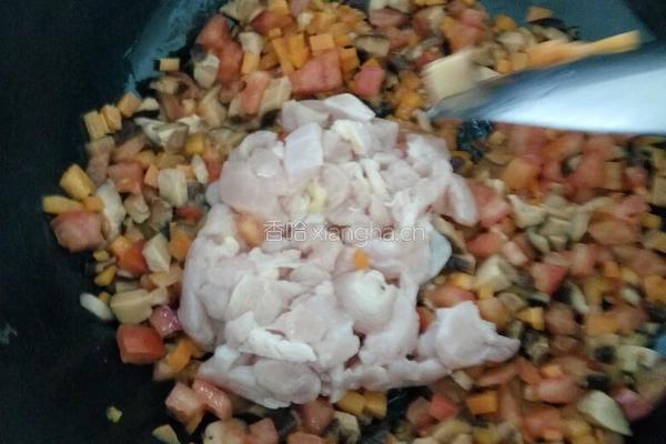 菠萝咕噜饭的做法图解5