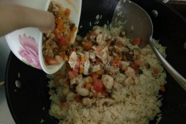 菠萝咕噜饭的做法图解11