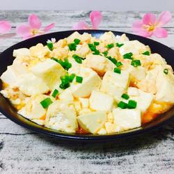 鲜虾仁烧豆腐的做法[图]