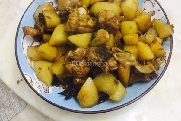 土豆鸡腿的做法图解1
