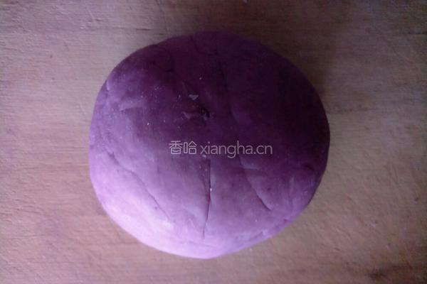 紫玫瑰馒头的做法图解4