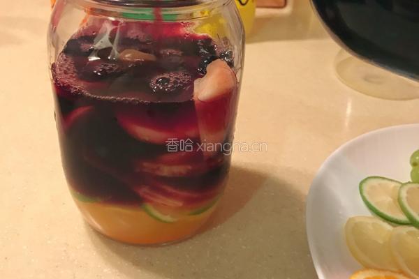 自调葡萄酒（西班牙的sangria汽酒）的做法图解5
