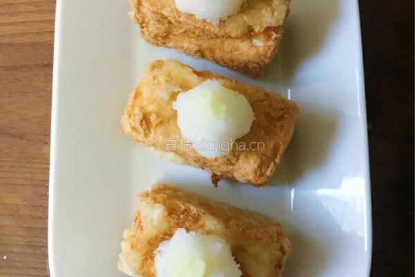 日式油炸豆腐的做法图解6