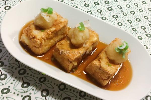 日式油炸豆腐的做法图解7