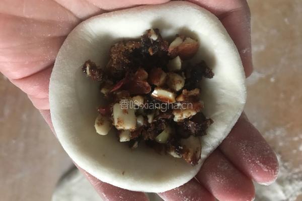 红糖花生馅饼的做法图解6
