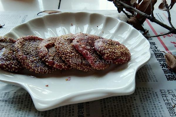 紫薯饼的做法图解11