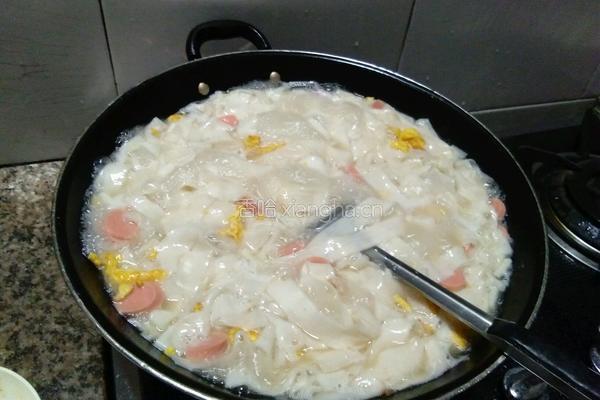 美味鹅肠面的做法图解2