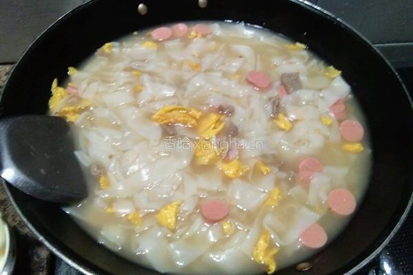 美味鹅肠面的做法图解3