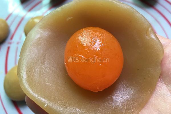 莲蓉蛋黄月饼的做法图解15