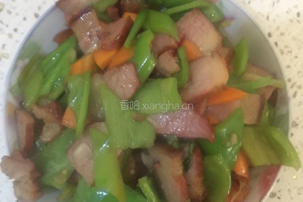 腊肉炒辣椒的做法图解7
