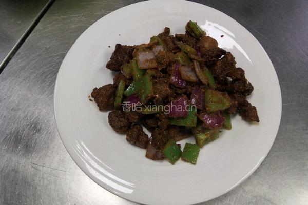 孜然牛肉的做法图解4