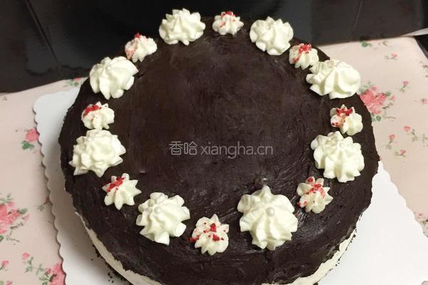奥利奥奶油巧克力蛋糕的做法图解22