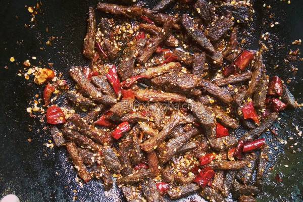 麻辣牛肉干的做法图解3
