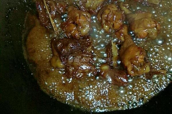 红酒可乐鸡腿排骨的做法图解9