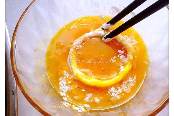 炸洋葱圈的做法图解3