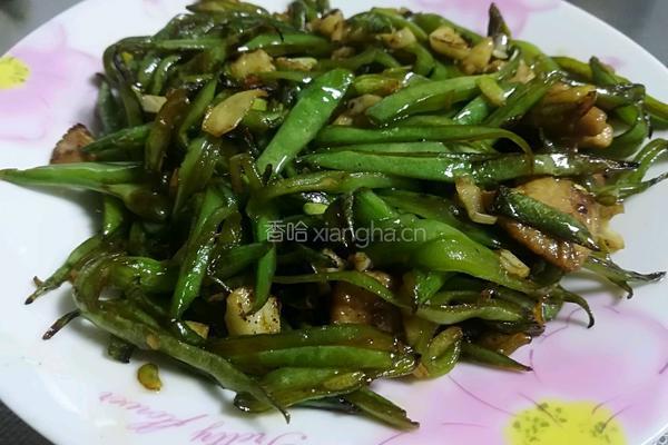 炒扁豆的做法图解9