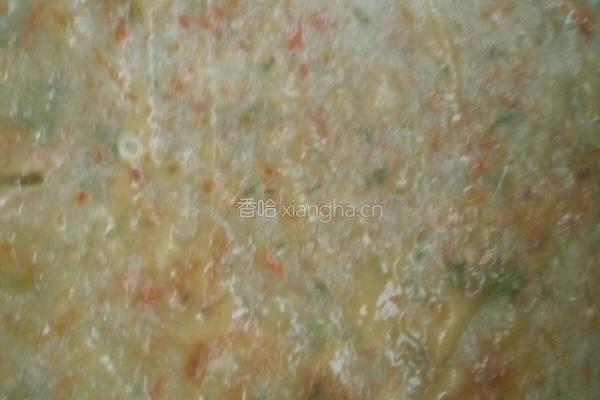 自制美味面糊早餐饼的做法图解5
