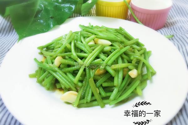 清炒红薯茎叶的做法图解10