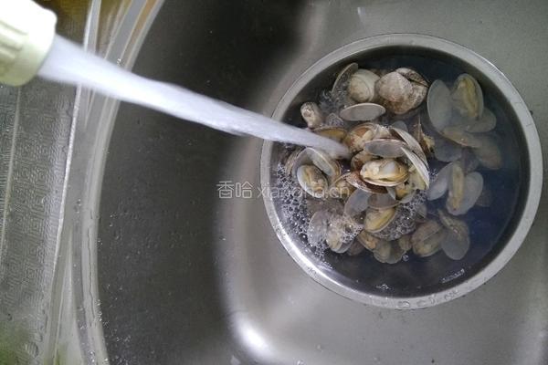 简单爆炒花蛤的做法图解4