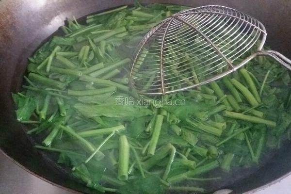 凉拌空心菜的做法图解5