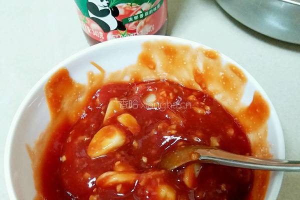 茄汁大虾的做法图解9